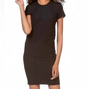 James Perse Navy Blue T-Shirt Dress